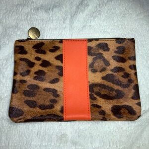 Leopard Print Makeup Pouch